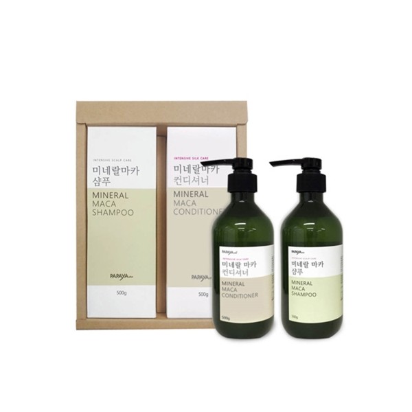 미네랄 마카 샴푸&컨디셔너